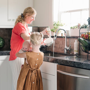 Sparkle Clean Organic Dish Soap & Dish Washer Detergent 1 Month Supply (8oz)